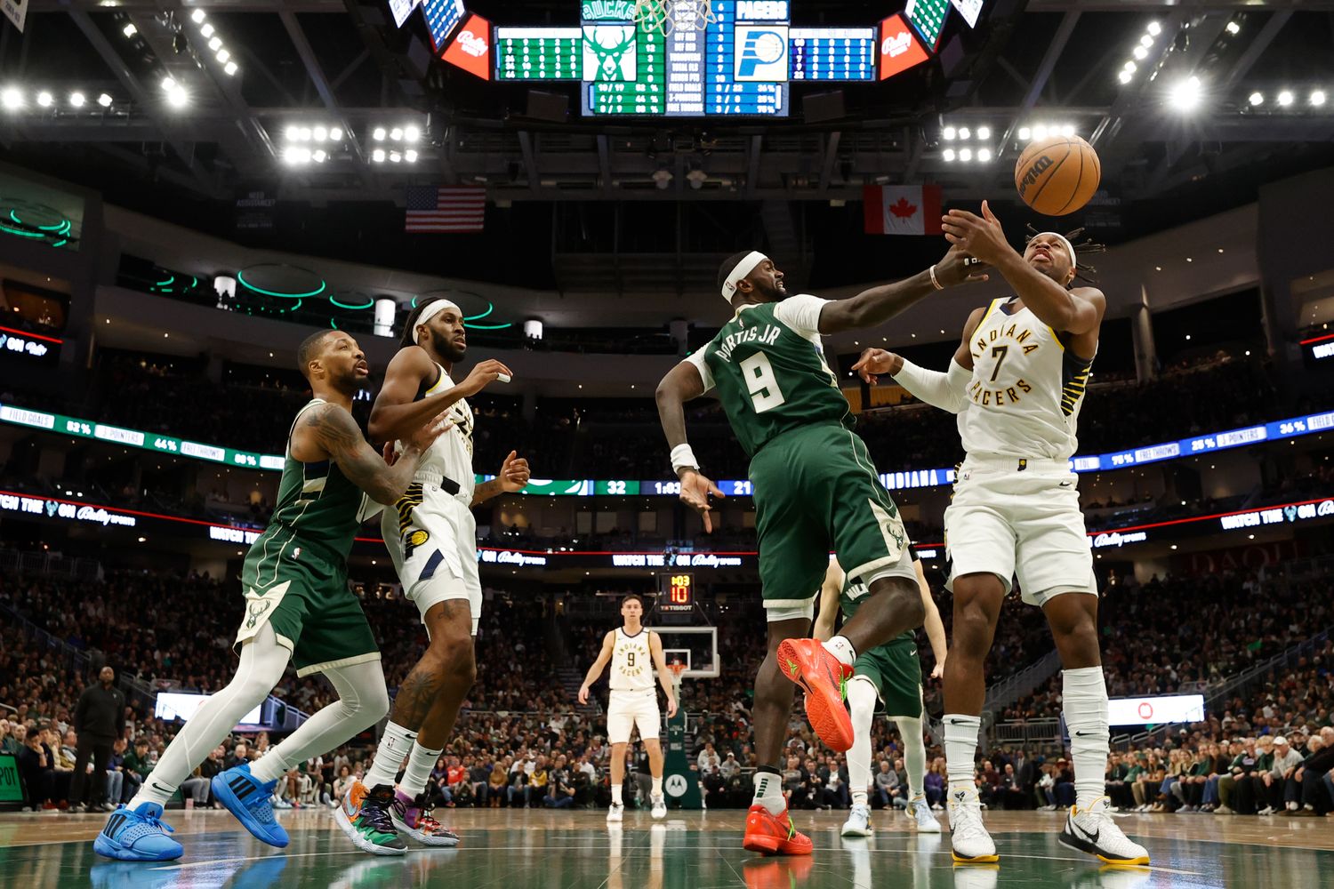 Indiana Pacers vs Milwaukee Bucks